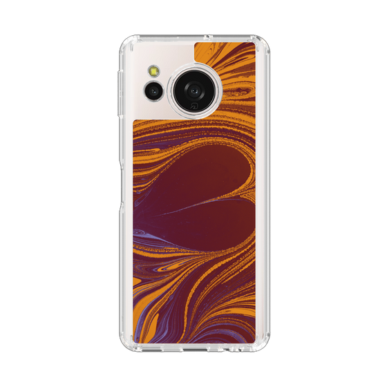 Slim Protection Case［ y2k(Year2000) - Heart - High contrast Orange ］
