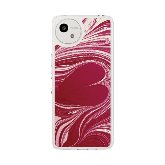 Slim Protection Case［ y2k(Year2000) - Heart - Vivid Pink ］