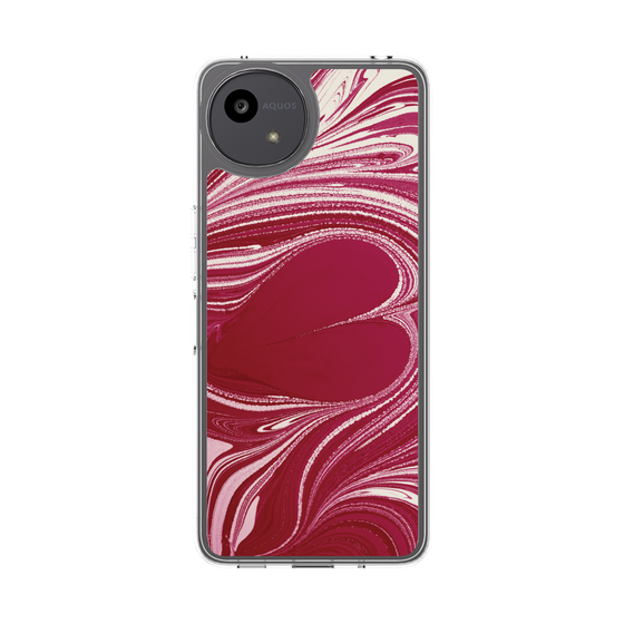 Slim Protection Case［ y2k(Year2000) - Heart - Vivid Pink ］