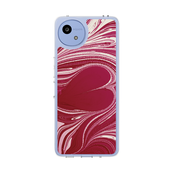 Slim Protection Case［ y2k(Year2000) - Heart - Vivid Pink ］