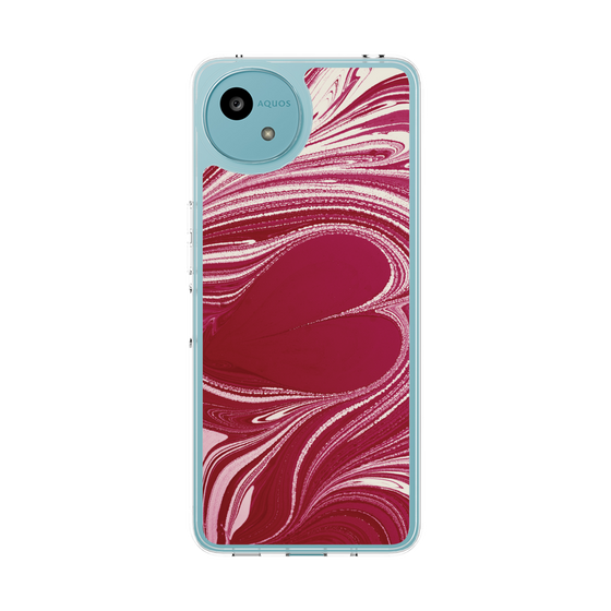 Slim Protection Case［ y2k(Year2000) - Heart - Vivid Pink ］