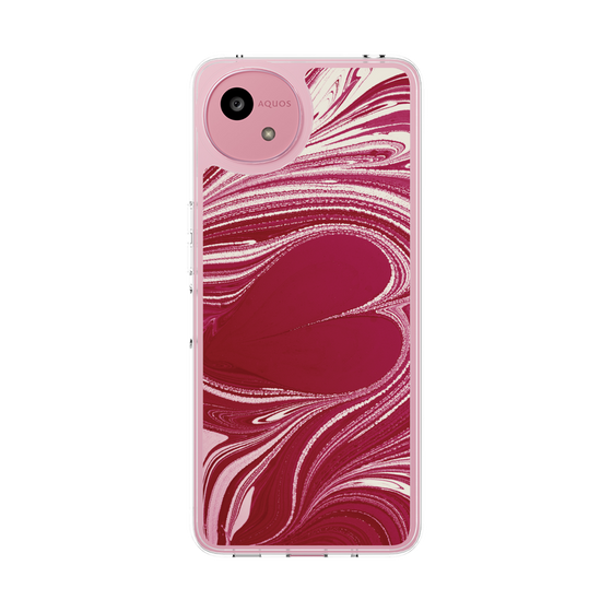 Slim Protection Case［ y2k(Year2000) - Heart - Vivid Pink ］