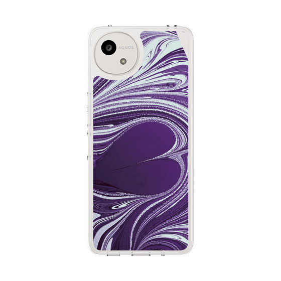 Slim Protection Case［ y2k(Year2000) - Heart - Rich Purple ］