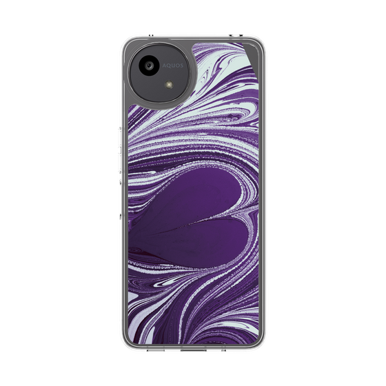 Slim Protection Case［ y2k(Year2000) - Heart - Rich Purple ］