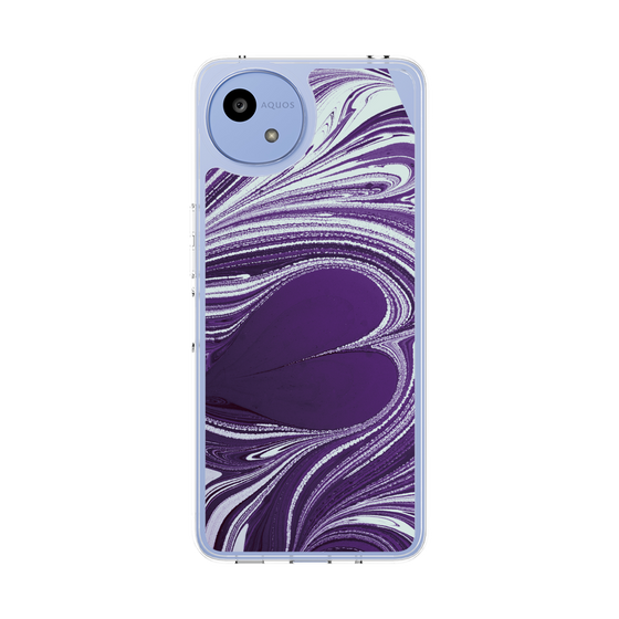 Slim Protection Case［ y2k(Year2000) - Heart - Rich Purple ］