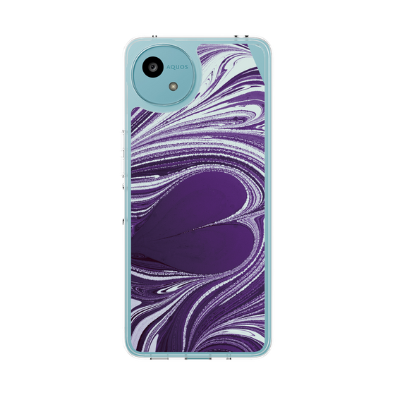 Slim Protection Case［ y2k(Year2000) - Heart - Rich Purple ］