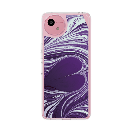 Slim Protection Case［ y2k(Year2000) - Heart - Rich Purple ］