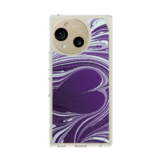 Slim Protection Case［ y2k(Year2000) - Heart - Rich Purple ］