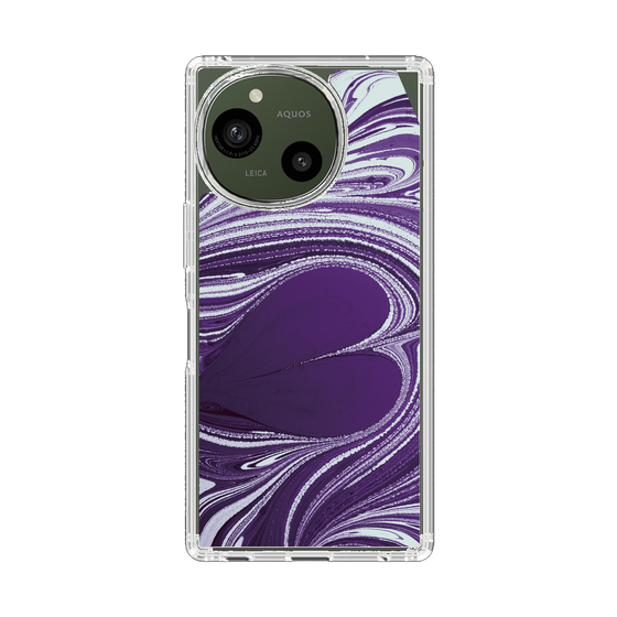 Slim Protection Case［ y2k(Year2000) - Heart - Rich Purple ］