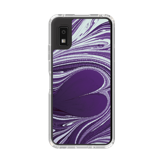 Slim Protection Case［ y2k(Year2000) - Heart - Rich Purple ］