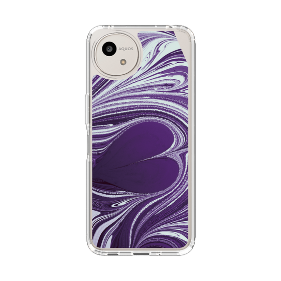 Slim Protection Case［ y2k(Year2000) - Heart - Rich Purple ］