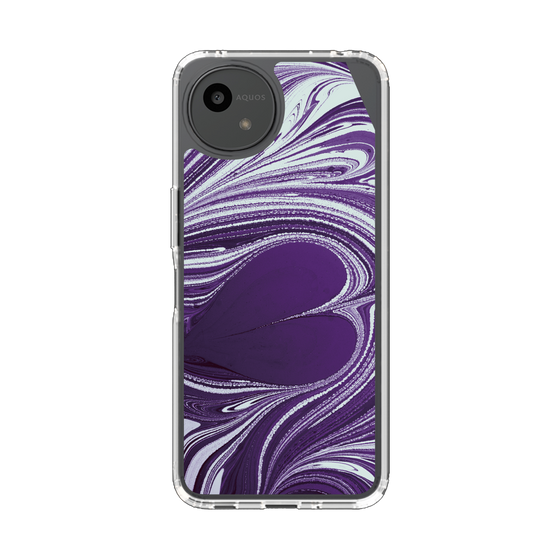 Slim Protection Case［ y2k(Year2000) - Heart - Rich Purple ］