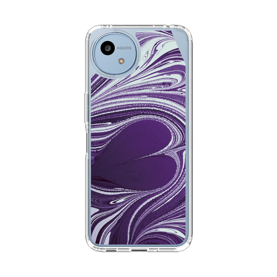 Slim Protection Case［ y2k(Year2000) - Heart - Rich Purple ］