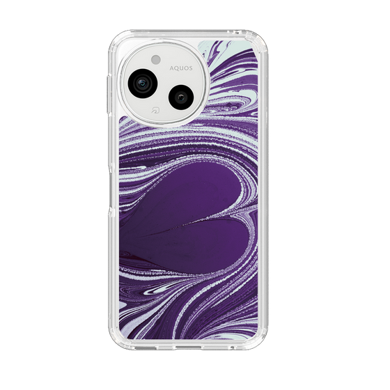 Slim Protection Case［ y2k(Year2000) - Heart - Rich Purple ］
