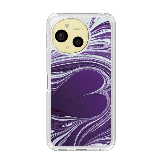 Slim Protection Case［ y2k(Year2000) - Heart - Rich Purple ］
