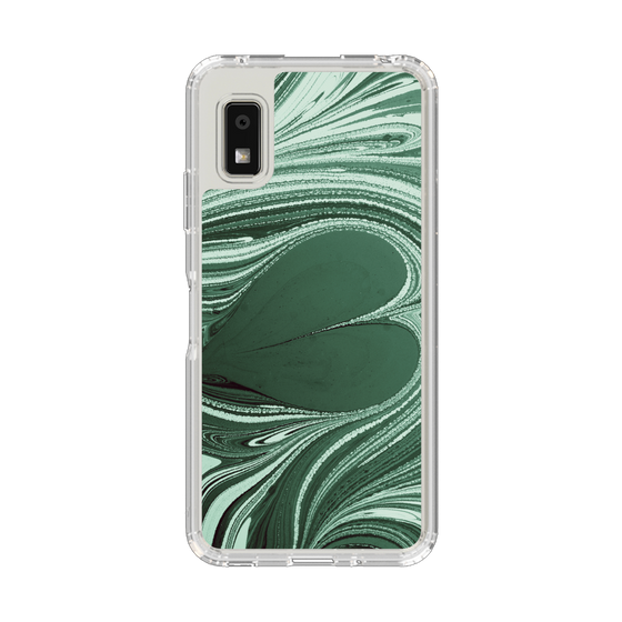 Slim Protection Case［ y2k(Year2000) - Heart - Full Green ］