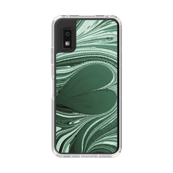 Slim Protection Case［ y2k(Year2000) - Heart - Full Green ］