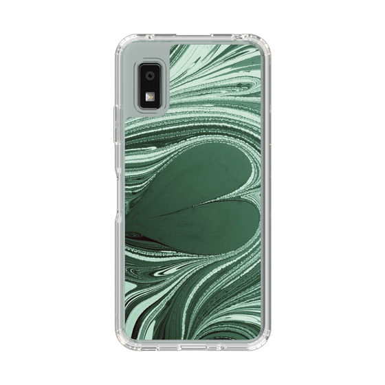Slim Protection Case［ y2k(Year2000) - Heart - Full Green ］