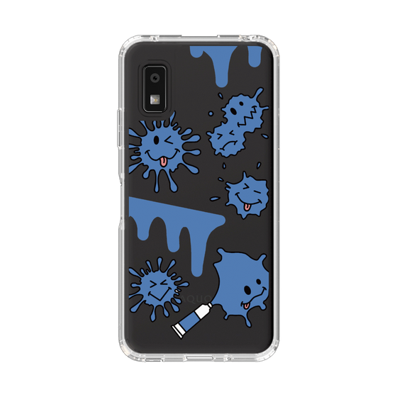 Slim Protection Case［ PAINTING SMILE Blue ］