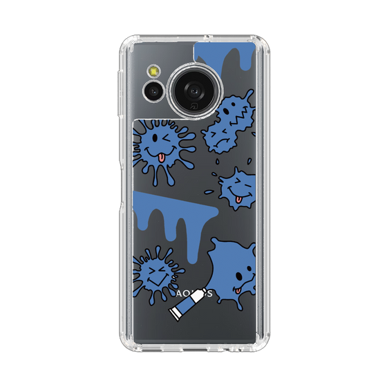 Slim Protection Case［ PAINTING SMILE Blue ］