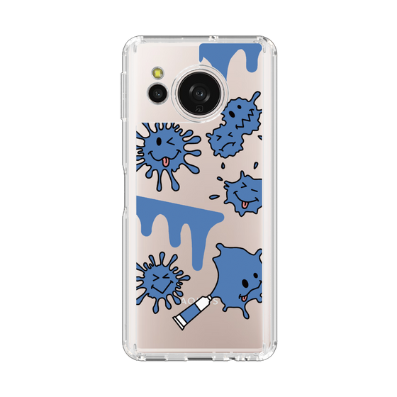 Slim Protection Case［ PAINTING SMILE Blue ］