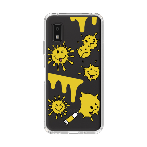 Slim Protection Case［ PAINTING SMILE Yellow ］