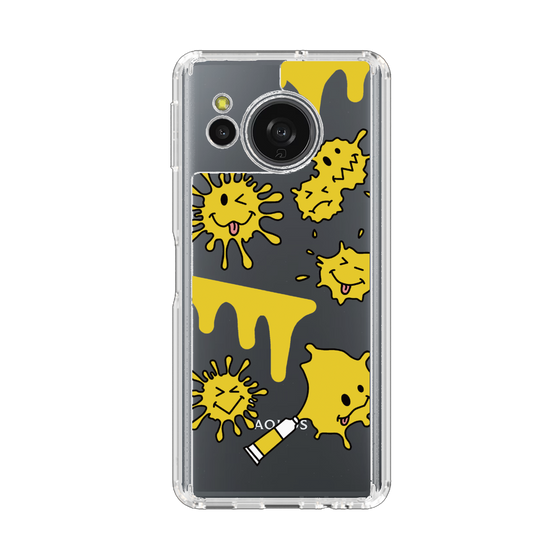Slim Protection Case［ PAINTING SMILE Yellow ］