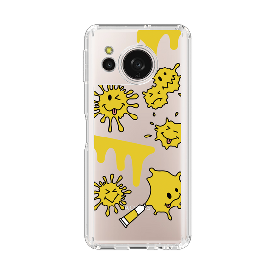 Slim Protection Case［ PAINTING SMILE Yellow ］