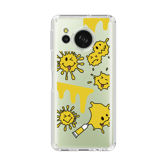 Slim Protection Case［ PAINTING SMILE Yellow ］
