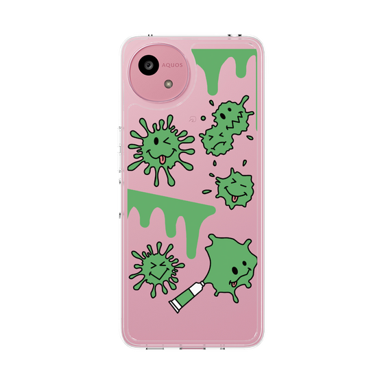 Slim Protection Case［ PAINTING SMILE Green ］