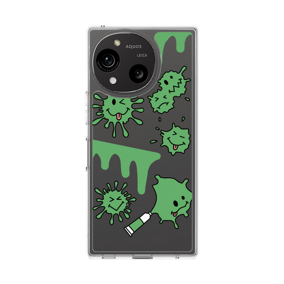 Slim Protection Case［ PAINTING SMILE Green ］