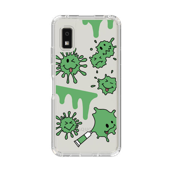 Slim Protection Case［ PAINTING SMILE Green ］