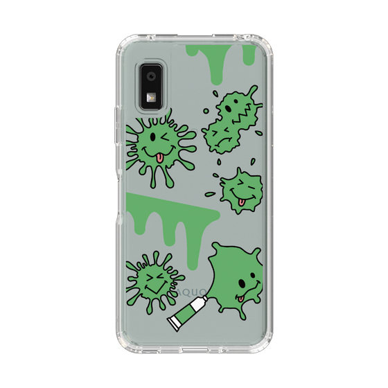 Slim Protection Case［ PAINTING SMILE Green ］