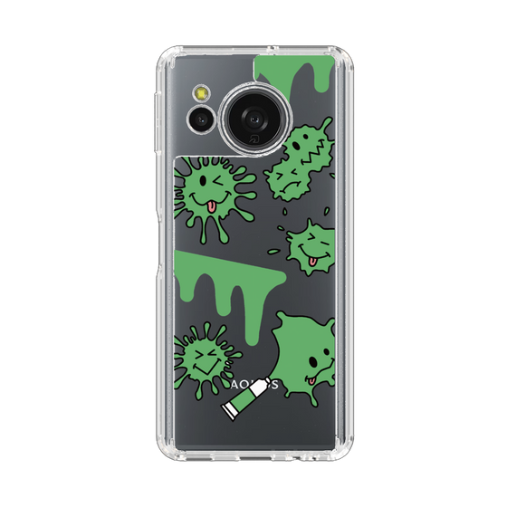 Slim Protection Case［ PAINTING SMILE Green ］