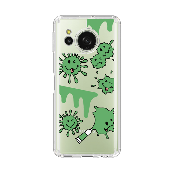 Slim Protection Case［ PAINTING SMILE Green ］
