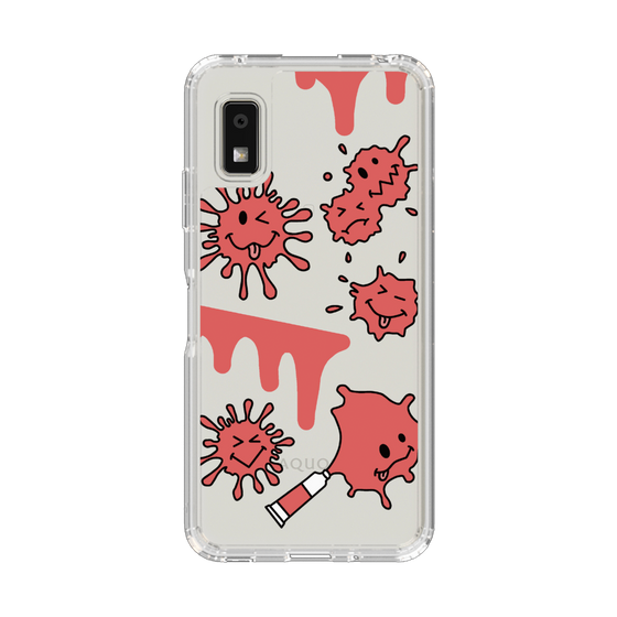 Slim Protection Case［ PAINTING SMILE Red ］
