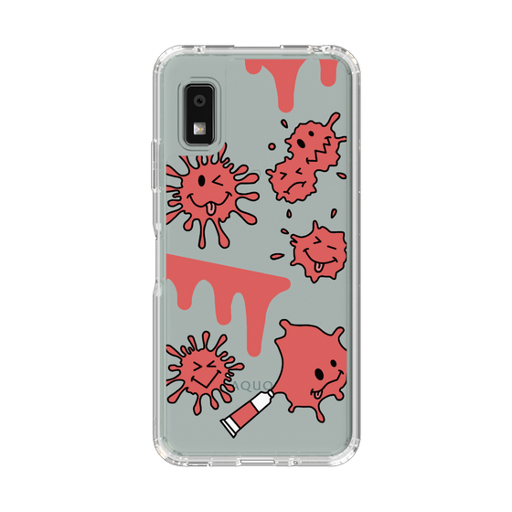 Slim Protection Case［ PAINTING SMILE Red ］