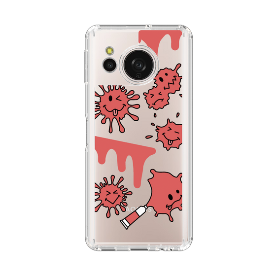 Slim Protection Case［ PAINTING SMILE Red ］