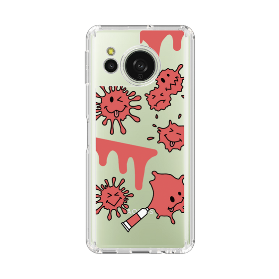Slim Protection Case［ PAINTING SMILE Red ］