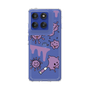 Slim Protection Case［ PAINTING SMILE Purple ］