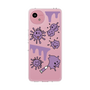 Slim Protection Case［ PAINTING SMILE Purple ］