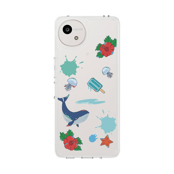 Slim Protection Case［ DRAWING PAPER Blue ］