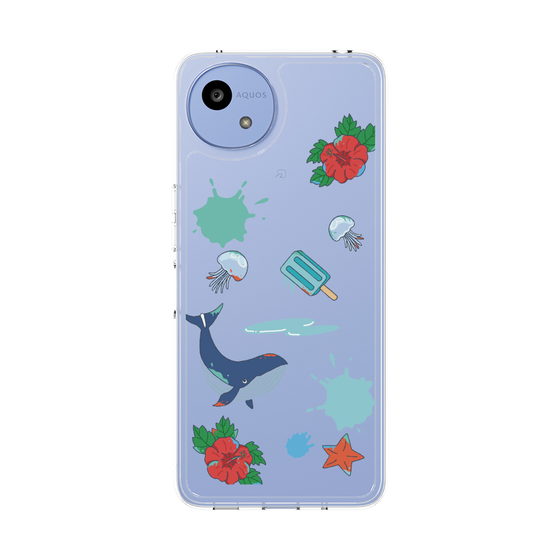 Slim Protection Case［ DRAWING PAPER Blue ］