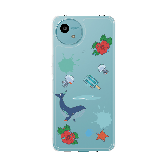 Slim Protection Case［ DRAWING PAPER Blue ］