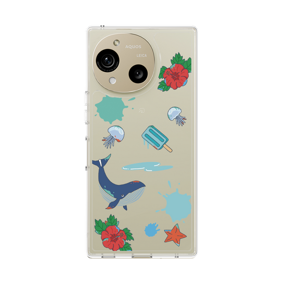 Slim Protection Case［ DRAWING PAPER Blue ］