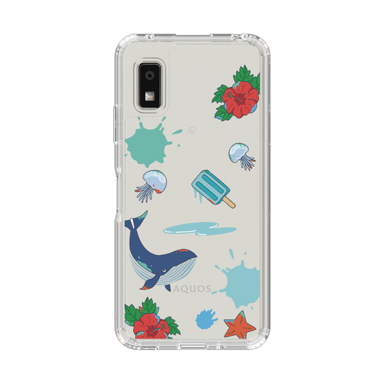 Slim Protection Case［ DRAWING PAPER Blue ］