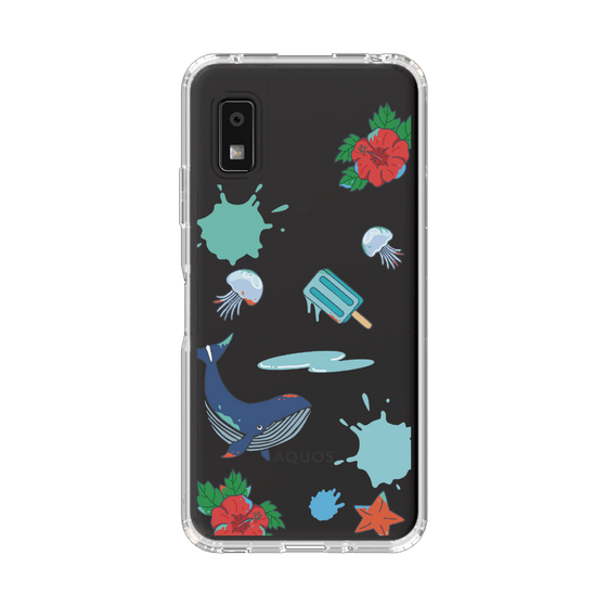 Slim Protection Case［ DRAWING PAPER Blue ］