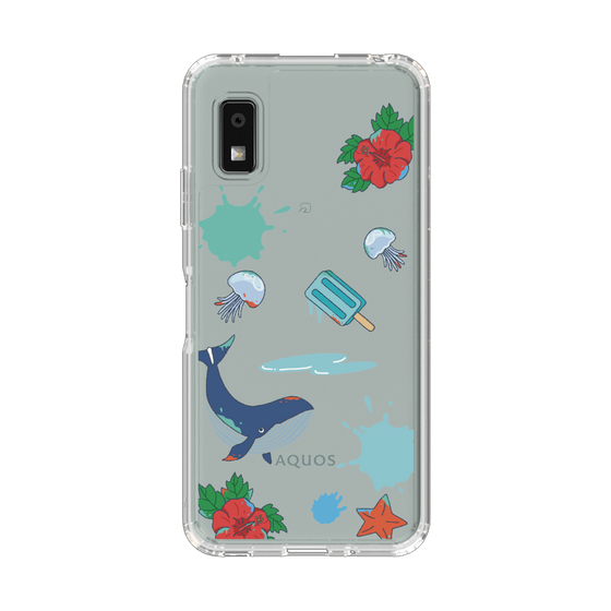 Slim Protection Case［ DRAWING PAPER Blue ］