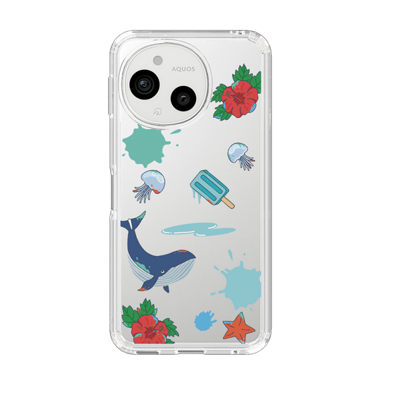 Slim Protection Case［ DRAWING PAPER Blue ］