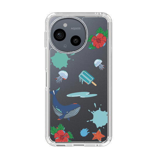 Slim Protection Case［ DRAWING PAPER Blue ］